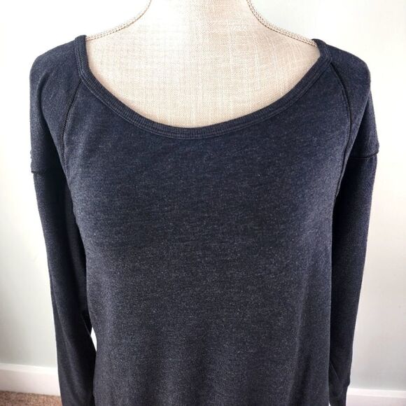 291 FROM VENICE CA WOMEN'S SWEAT SHIRT SIZE 2 OR MEDIUM DARK GRAY - Picture 2 of 6